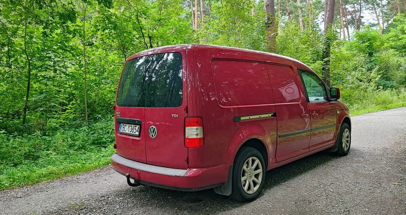 Volkswagen Caddy cena 24000 przebieg: 380402, rok produkcji 2008 z Żabno małe 56